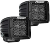 202513BLK D-Series PRO Midnight Edition, Spot Diffused, Surface Mount, Pair - image 1