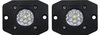 20641 Ignite Back-Up Kit, Diffused Lens, Flush Mount, Black Housing, Pair - image 2