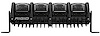 210413 Adapt LED Light Bar With 8 Beam Patterns, GPS And RGB-W Backlight, 10 in. - image 1