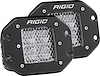 212513 D-Series PRO LED Light, Diffused Lens, Flush Mount, Pair - image 1