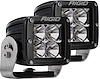 222113 D-Series PRO LED Light, Flood Optic, Heavy Duty, Black Housing, Pair - image 1