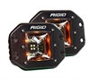 Radiance Scene Flush Mount Amber Backlight - image 1