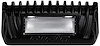 86630 1x2 65 Degree DC LED Scene Light, Amber, Black Housing, Single - image 1