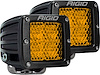 90151 D-Series Rear Facing Light, High/Low, Amber, Diffused, Surface Mount, Pair - image 1