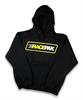 HOODIE BLACK SHIELD LOGO - image 1