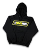 HOODIE BLACK SHIELD LOGO - image 1