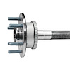 Rear Axle For Ford 9.75 in. Differential, 35 Spline, 38.25 in. Long, 6 Lug, Left Side - image 1
