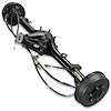 YAATV6C-390 Gear and Axle Complete Rear Assly w/brakes, TV6C, 3.90 Ratio, Open Carrier for 16-23 Tacoma 8" - image 1