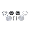 Hardcore Drive Flange Kit Dana 44 19-Spl Outer Stubs With Engraved Caps - image 1