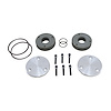 Hardcore Drive Flange Kit Dana 44 19-Spl Outer Stubs, Non-Engraved Caps - image 1