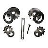 Standard Open Spider Gear Kit, '55 To '64 GM Chevy 55P W/17 Spline Axles - image 1