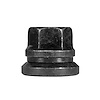 Lug Nut M12-1.75, 19mm Hex, Flange Seat, Open End - image 1