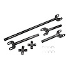 USA Standard ZA W26026 Gear Chromoly Front Axle Kit, Dana 60, 35 Spline, W/733X U-Joints - image 1