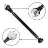 USA Standard ZDS9313 Front Driveshaft, For Grand Cherokee, 21-1/2 in. Weld-To-Weld - image 1