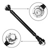 USA Standard ZDS9326 Front Driveshaft, For Jeep Liberty, 19 in. Weld-To-Weld - image 1
