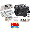 GM Goodwrench 350 Engine Components Package 4 w/ Edelbrock Intake & Carb - image 1