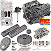 GM Goodwrench 350 Engine Components Package 8 w/ Edelbrock Intake & Carb - image 1