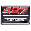 Valve Cover Decal " 427 Cubic Inches" - image 1