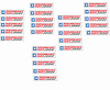 GM Performance Parts Decals 12" x 2-1/2" - image 1