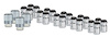 Wheel Lug Nut and Lock Set, 14 mm x 1.500 [Chrome] - image 1