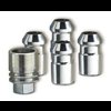Wheel Lug Nut and Lock Set, 14 mm x 1.500 [Chrome] - image 2