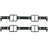 Intake Manifold Gaskets 1996 Chevy LT4 5.7L 350 (Rectangular Port) - image 1