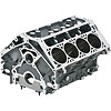 LS9 6.2L Aluminum Bare Block Engine 900HP Max - image 2