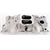 GM Goodwrench 350 Engine Components Package 4 w/ Edelbrock Intake & Carb - image 4