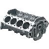 Bow Tie Sportsman Engine Block (2-Piece Rear Main Seal), Standard Deck - image 1