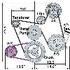 LC9 5.3L Accessory Drive System A/C Add-On Kit A/C Kit For #809-19258433 - image 1