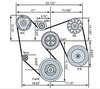 Big Block Serpentine Accessory Drive System without A/C - image 2
