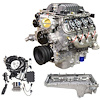 LSA Supercharged 376ci 6.2L Engine Kit with Oil Pan, 556 HP @ 6100 RPM - image 1
