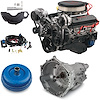 SP383 EFI Turn-Key 383 ci Connect & Cruise Powertrain System with Supermatic 4L70-E Automatic Transmission - image 1