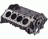 Cast Iron Bow Tie Race Block, SB Chevy (350 Main) - image 1