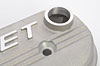 Tall LS Valve Cover with Chevrolet Logo in Natural Cast Finish - image 2
