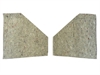 Kick Panel Insulation 1965-1968 Ford Mustang Coupe & Fastback - image 1