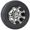 Drive Tire with Charger Machined Black Rim - image 1