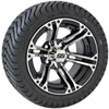 Drive Tire with Explorer Machined Black Rim - image 1