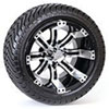 Drive Tire with Charger Machined Black Rim - image 1