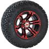 Trail Tire with Explorer Red Black Rim - image 1