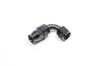 -8 AN Hose End, 90 Degree, PTFE, Black - image 1