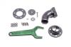 Remote Mount Fill Neck, -24 AN Elbow, 1.5 in. Barb - image 1