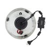 OE7-OE-D OE7 LED 7 in. Headlight, Solid Glass Semi-Fluted Lense, Mirror-Plated Aluminum Housing - image 4