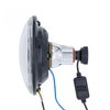 LED7-HDRSWB-B-C-D LED Projector Headlight w/HDR Switchback Halo, 7 in. [Black] - image 2