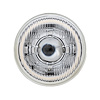575-30W-HDRSWB-C-OE-D LED Projector Headlight w/HDR Switchback Halo, 5.75 in., 30 W, High/Low Beam, w/Original Glass [Chrome]