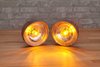 BLTFM-CAM69-B-1157DREV-SWB Billet Front Parking Lamps w/Revive 1157 Switchback LED, 1969 Chevy Camaro [Black] - image 3