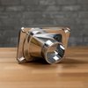 BLT-AIR-46-C-HDRSWB Billet Air Intake w/HDR Switchback Halo, 4 in. x 6 in. [Chrome] - image 3