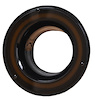 BLT-AIR-74-B-HDRSWB Billet Air Intake w/HDR Switchback Halo, 5.75 in., 3 in. Inlet [Black]