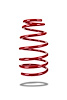 PED-220008 Coil Spring, Front, Ford Mustang S197, Low - image 1