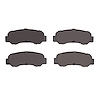 Track/Street Brake Pads, 1985-1987 Lexus/Toyota/Scion, Position: Rear - image 1